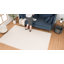Tapis moderne à motif géométrique à treillis-117597804