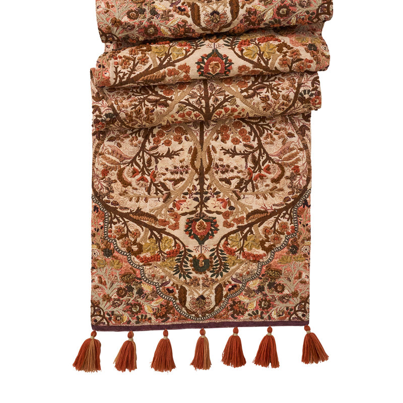 Puro Embroidered 18" X 90" Table Runner