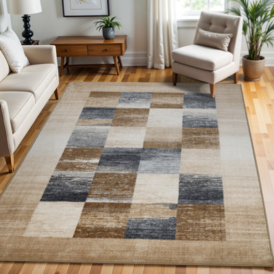 Tapis de couloir intérieur antidérapant Childers