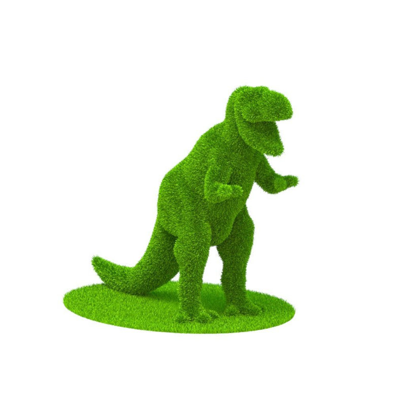 Topiaire de dinosaure Zuniceratops