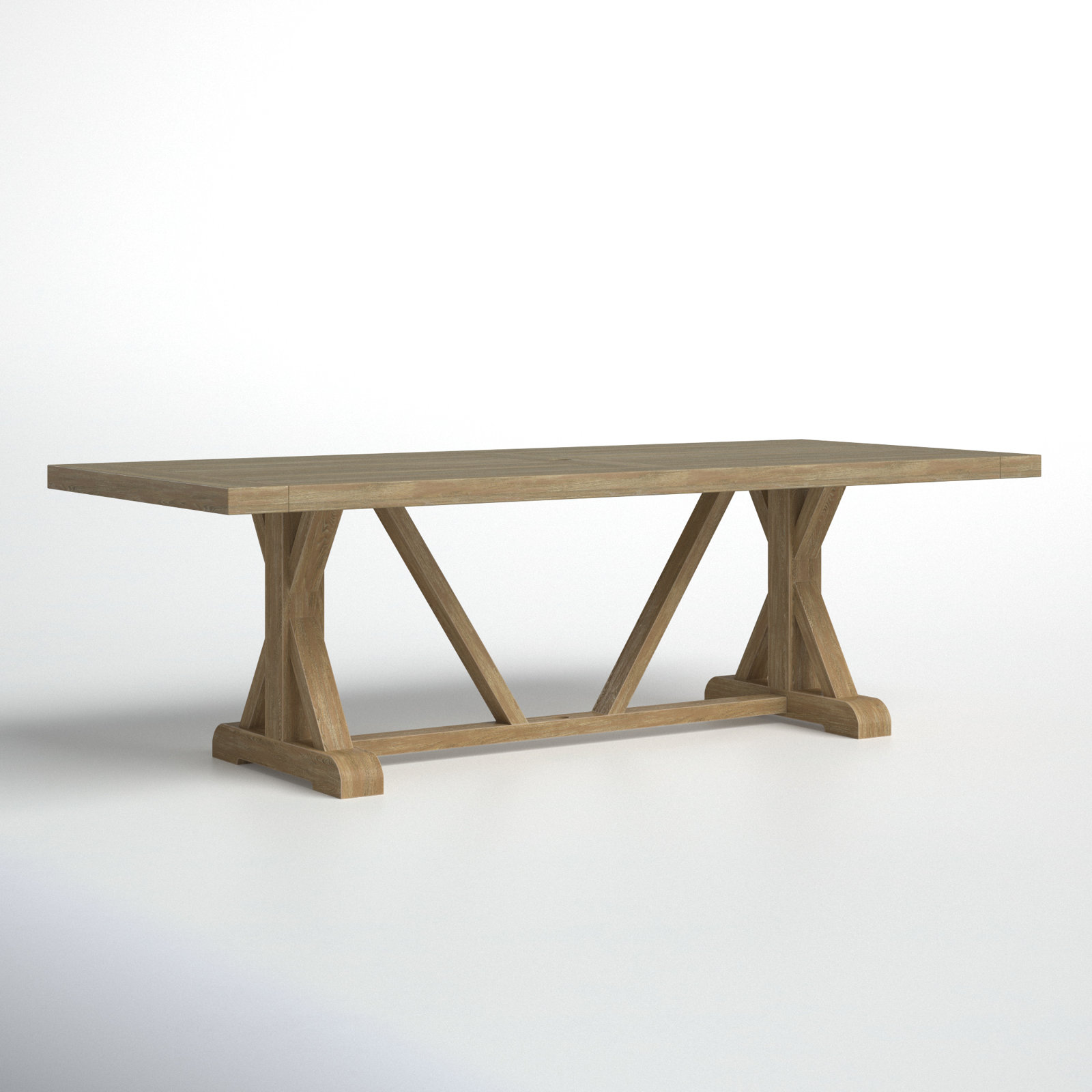 Vienna 95" Teak Patio Dining Table