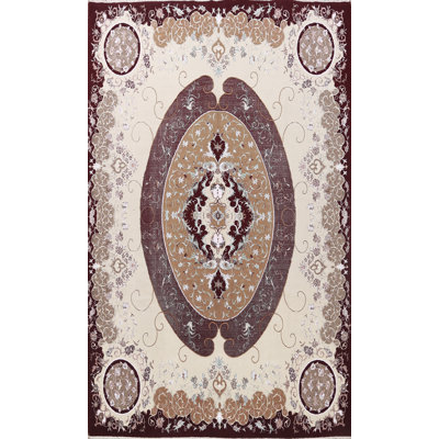 Tapis oriental ivoire Oriental