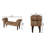 Razik Velvet Upholstered Bench
