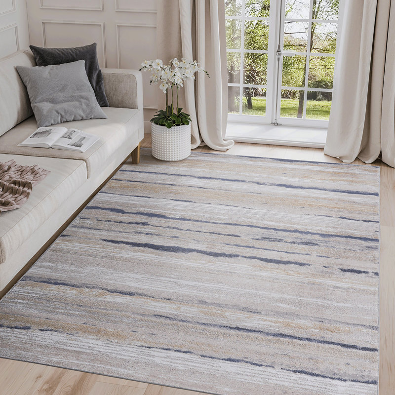 Tapis contemporain, Rectangle 7 pi 9 po x 10 pi