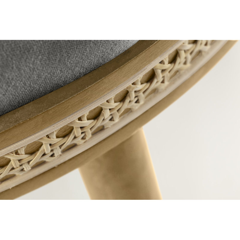 Alma Upholstered Dining Chair, Fog