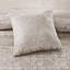 Chenille literie de luxe - très grand lit taupe 7 pièces