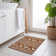 Machine Washable Indoor/Outdoor Christmas Reindeers Xhevrie Fern Rug