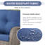Cet ensemble de conversation d'extérieur fabriqué à la main 5 pièces confère à votre porche ou à votre patio un charme intemporel et une élégance naturelle. L'ensemble comprend une causeuse coulissante, 2 fauteuils à bascule classiques, une table d'appoint et une table basse, en osier de polyéthylène tissé à la main jumelé à une courbure-9679665-30822257