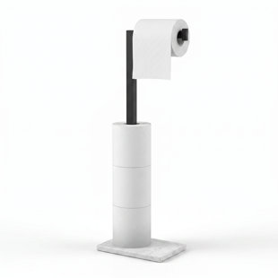 Minimalist Freestanding Toilet Paper Holder