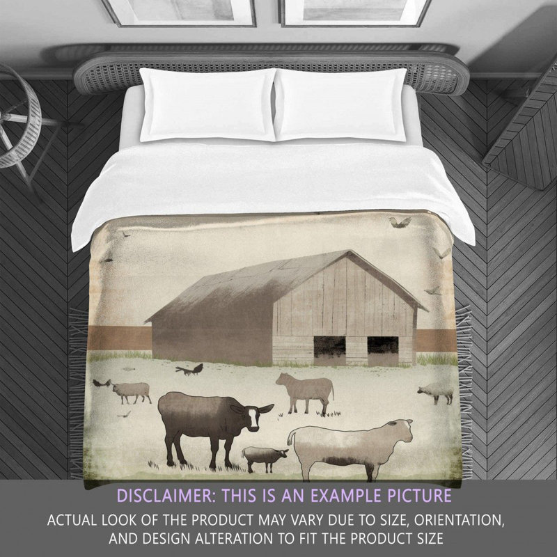 Farasha Animal Farm Bedding, Queen Comforter