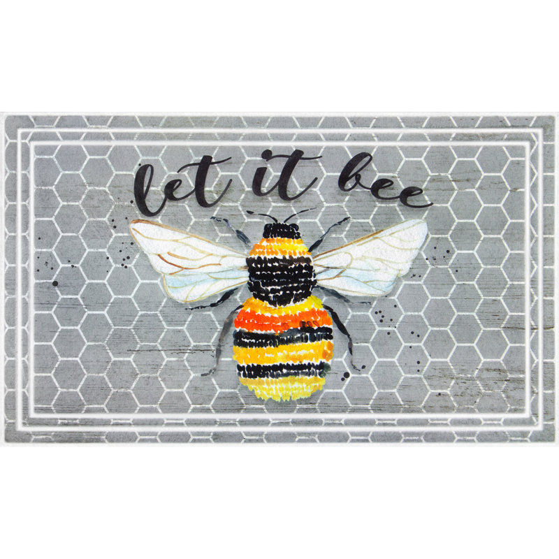 Paillasson intérieur Let It Bee