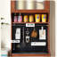 Armoire d'appoint antique de style étroit