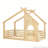 Solid Wood Floor Bed With Window And A Small Shelf-960015863-960015861