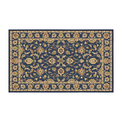 Fernie Chenille Washable Oriental Indoor Rug