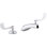 Triton Bowe 1.5 GPM Kitchen Sink Faucet with 9.31" Gooseneck Spout, Matching Finish Sidespray, Aerated Flow and Lever Handles
