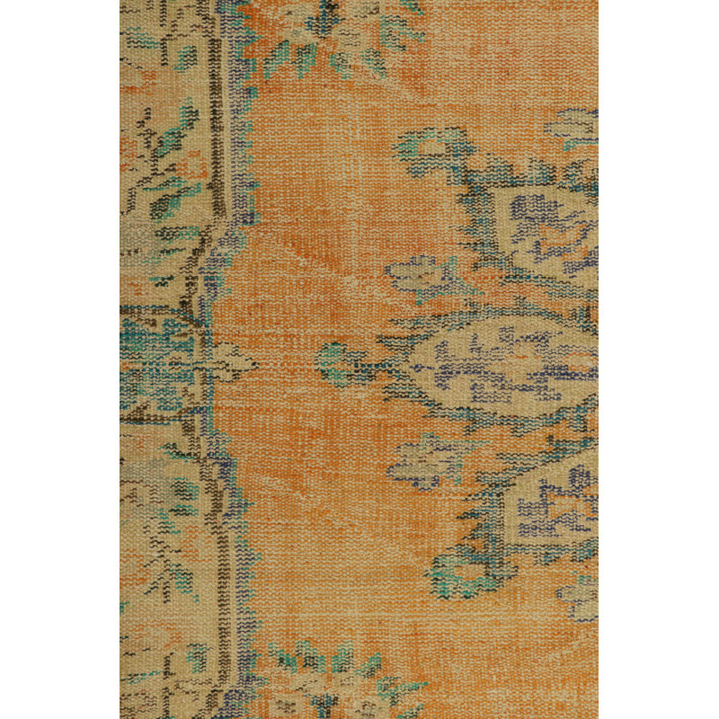 One-of-a-Kind 6'1”x9'2” Hand Knotted Area Rug