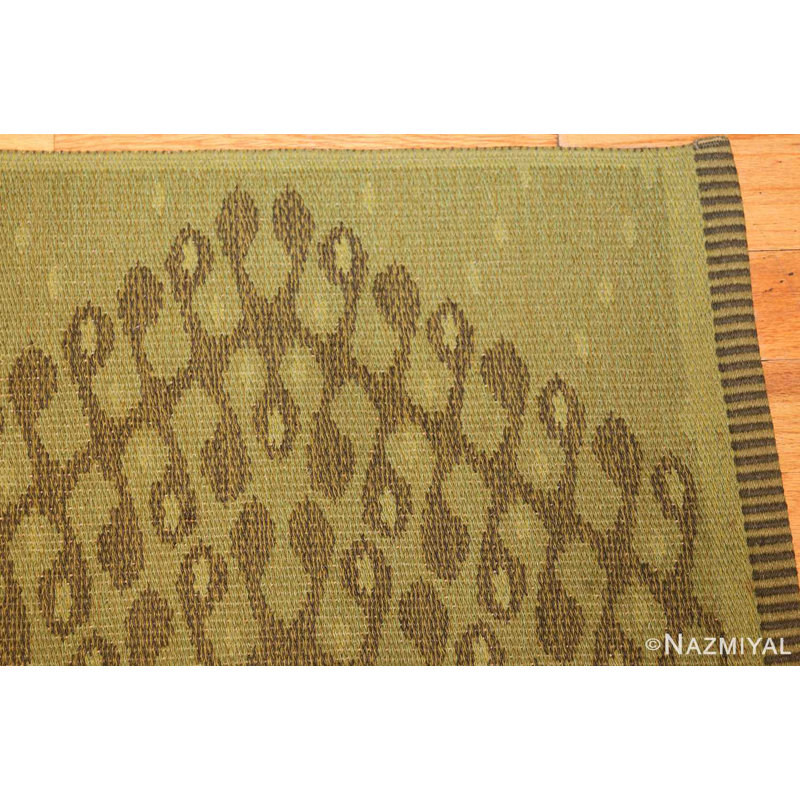 Tapis kilim suédois double face rétro