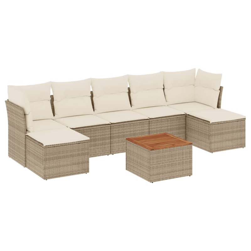 Ensemble de canapé de jardin Vidaxl
