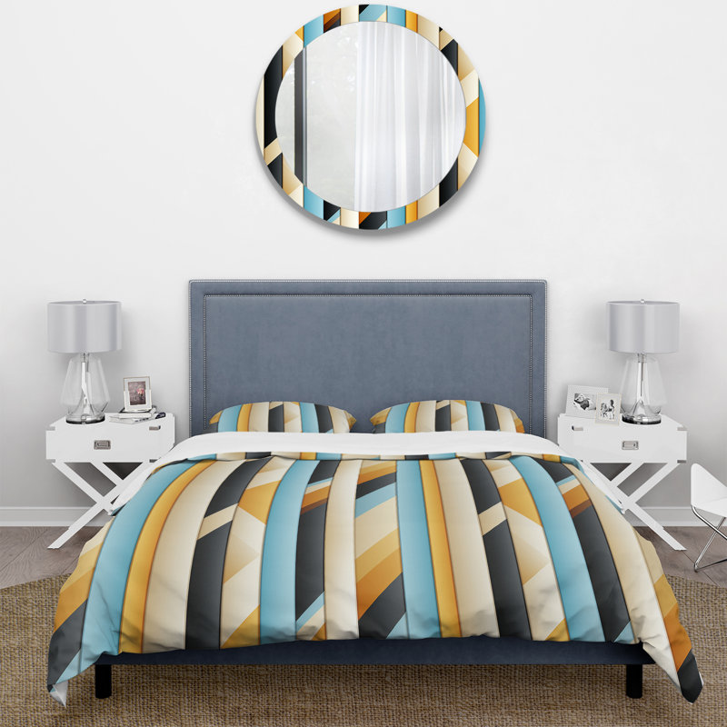 Ensemble de housse de couette Urban Chic, Housse de couette simple + 1 taie décorative stan