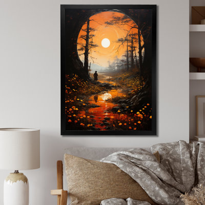 Impression sur toile encadrée, "Zeuminra"