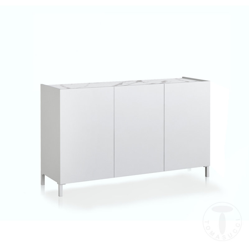 130cm Solid Wood Sideboard
