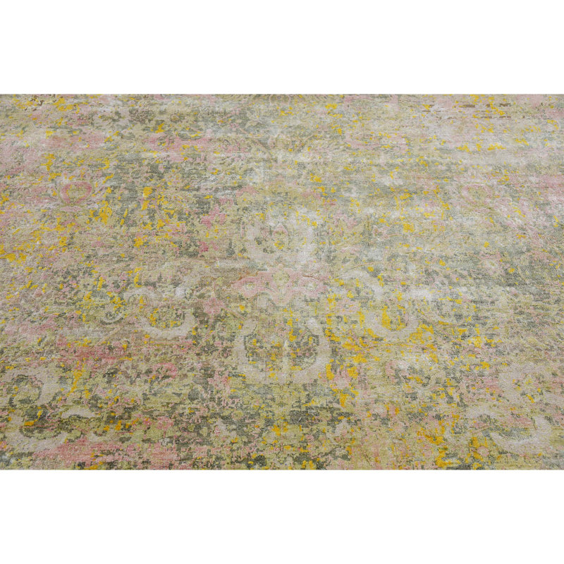 Floral Area Rug, Rectangle 8' x 10'