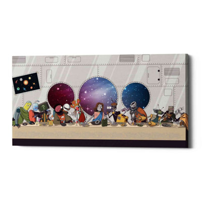 «The Robot's Last Supper», art mural sur toile