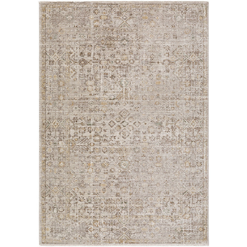 Beyanka Floral Machine Tufted Area Rug, Rectangle 200 x 275 cm