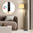 Kyeria Arc/Arched Floor Lamp with Remote Control and Smart Bulb Included-1264743591