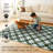Performance Flatweave Washable Geometric Indoor / Outdoor Rug-1692238815
