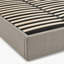 Haiden Upholstered Ottoman Bed Frame - Deep Button Tufted Headboard Design  -1396322454-1396322448
