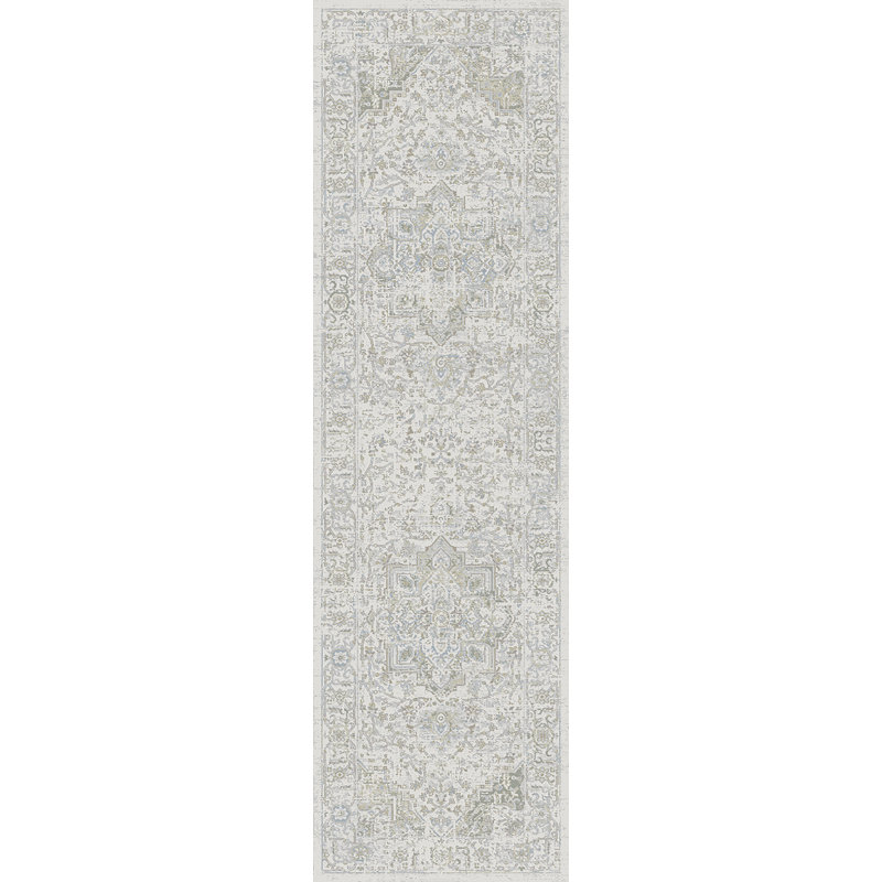 Stamey 12501-980 GREY/BEIGE, Runner 2'2" x 7'7"