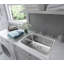 Évier à lessive en acier inoxydable à double fixation avec lavabo profond Lavendaria Series