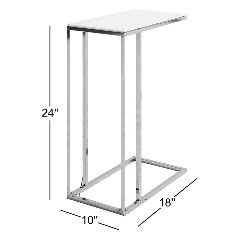 Gooding Glass Top End Table