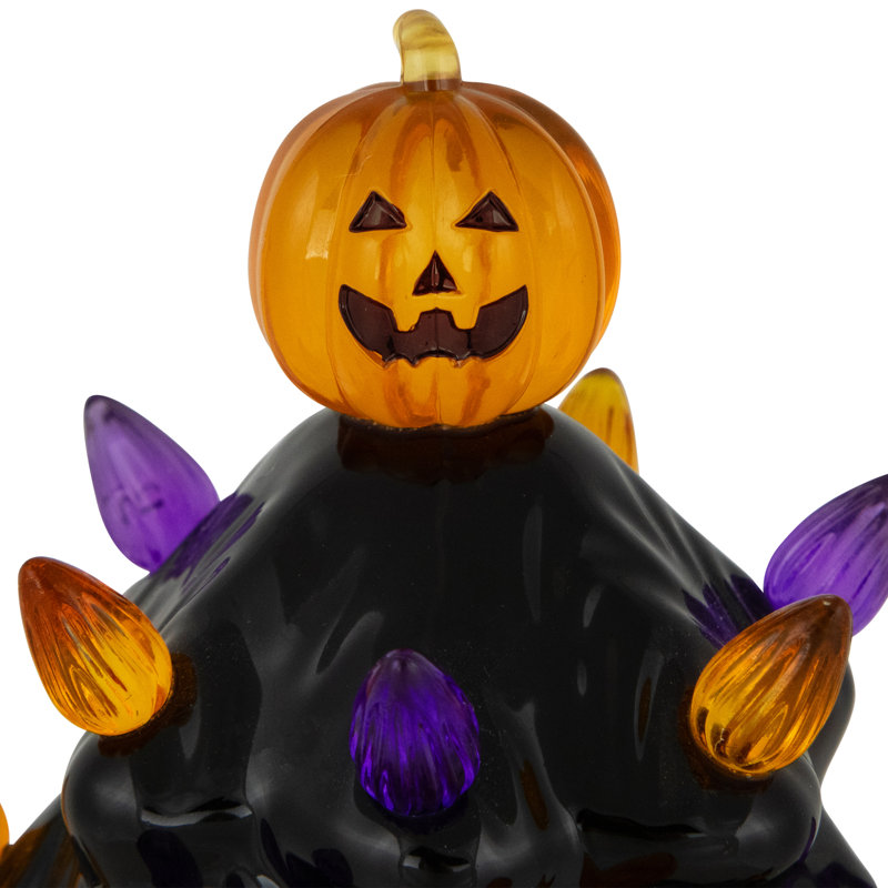 Arbre de table d'Halloween, plantes et fleurs