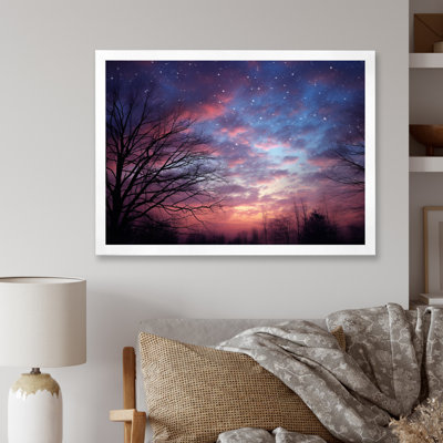 Mystic Twilight Sky Photo II - paysages, reproduction d'art sur toile