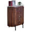 Ayonah Solid Wood 80cm W 5 - Drawer Chest of Drawers