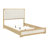 Contemporary Bed With LED Panel Headboard-476715792
