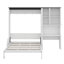 Lit escamotable multifonctionnel - canapé, bureau, armoire de rangement et conception pliable peu encombrante-557604542
