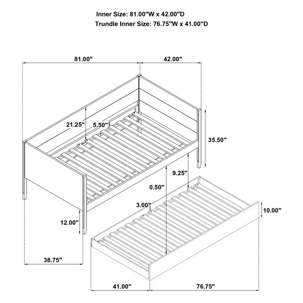 Dimensions du produit