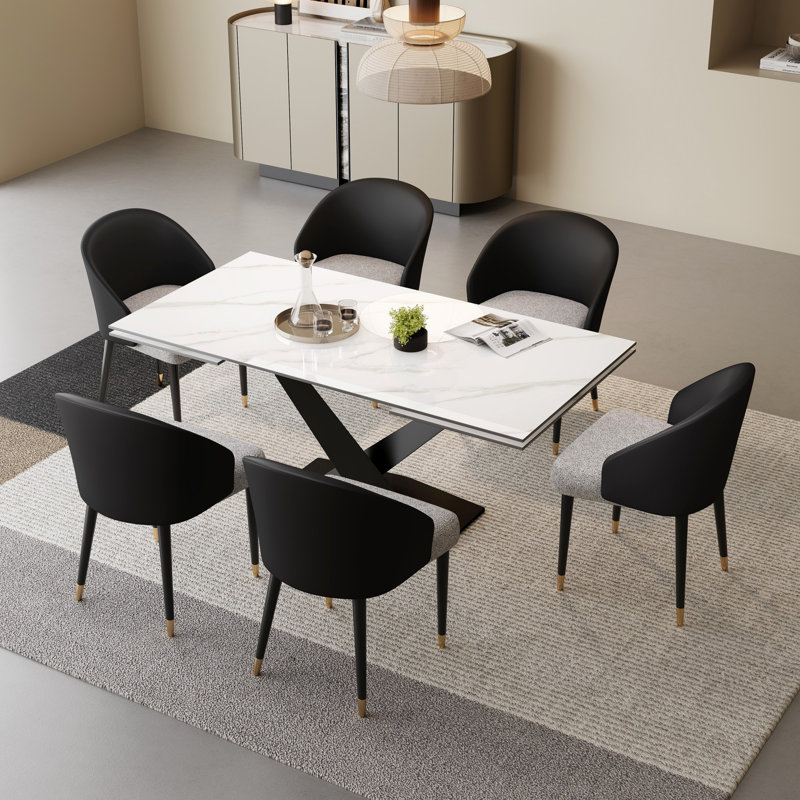 Chaise d'appoint Kimla, Gris / Noir