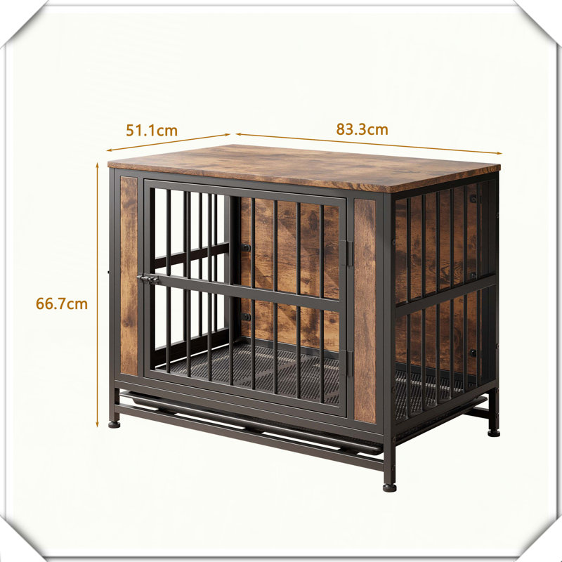 Niche pour animaux de compagnie, H 26,26 po x l 22,11 po x P 32,8 po
