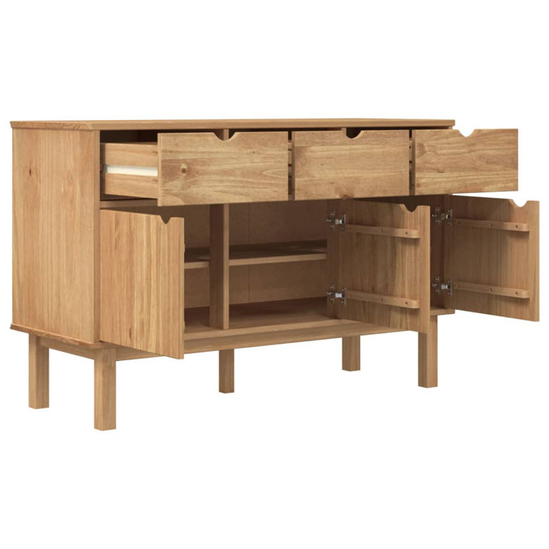 Kambell 114cm Sideboard, Brown