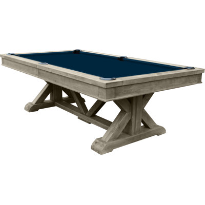 Brazos River Weathered 8' Slate Pool Table with Professional Installation Included