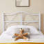 Ensemble de 2 lit plateforme simple en métal Chelby-1951257914