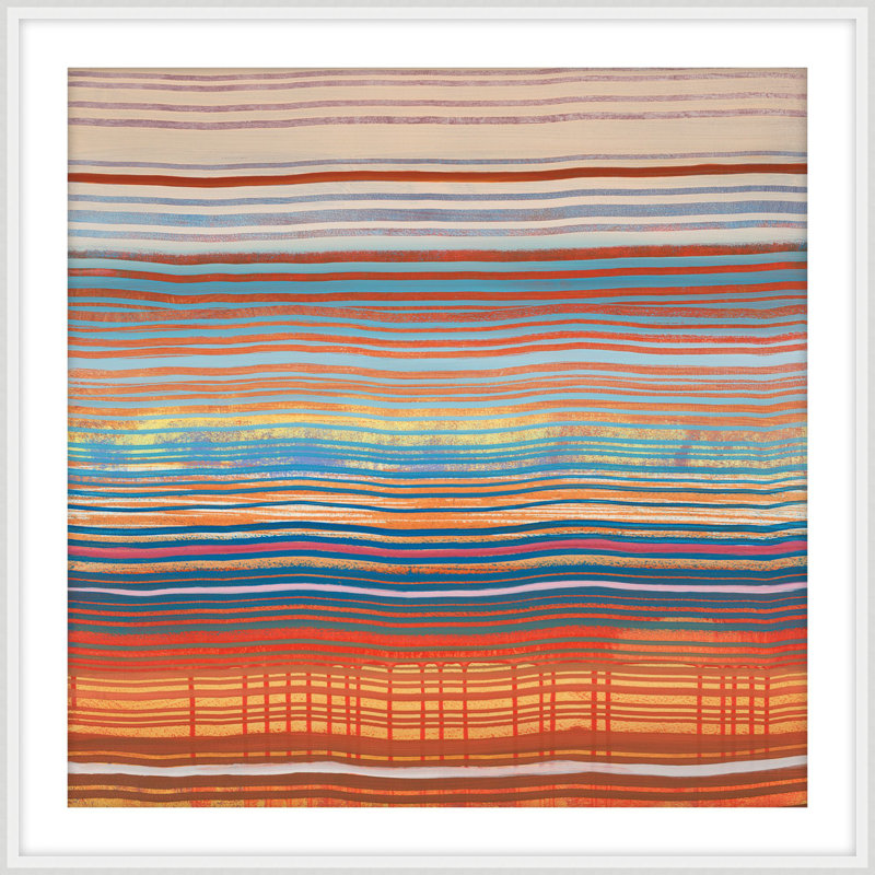 A Linear Arrangement 6 Print by Art House Studios, 26" H x 26" W x 2" D