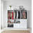 Prosper White Freestanding Walk In Wood Closet System