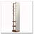 360° Rotating Storage Rack Coat Rack with Mirror-1197568154