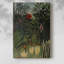 Singes et perroquet dans la forêt vierge - Toile tendue avec châssis par Henri Rousseau-1152749386