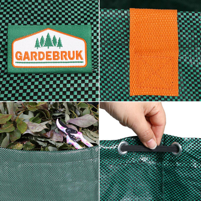 500L Polyethylene Plastic Trash Bags - 2 Count